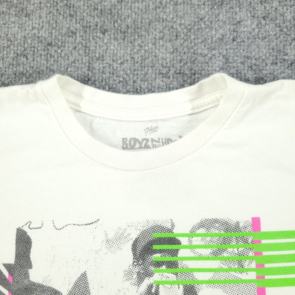 Boyz N The Hood Shirt Men Medium White Movie Logo Graphic Tee Short Sleeve Adult - Picture 5 of 13